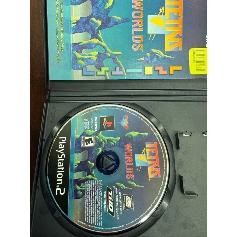 Tetris Worlds PlayStation 2 Game Disc